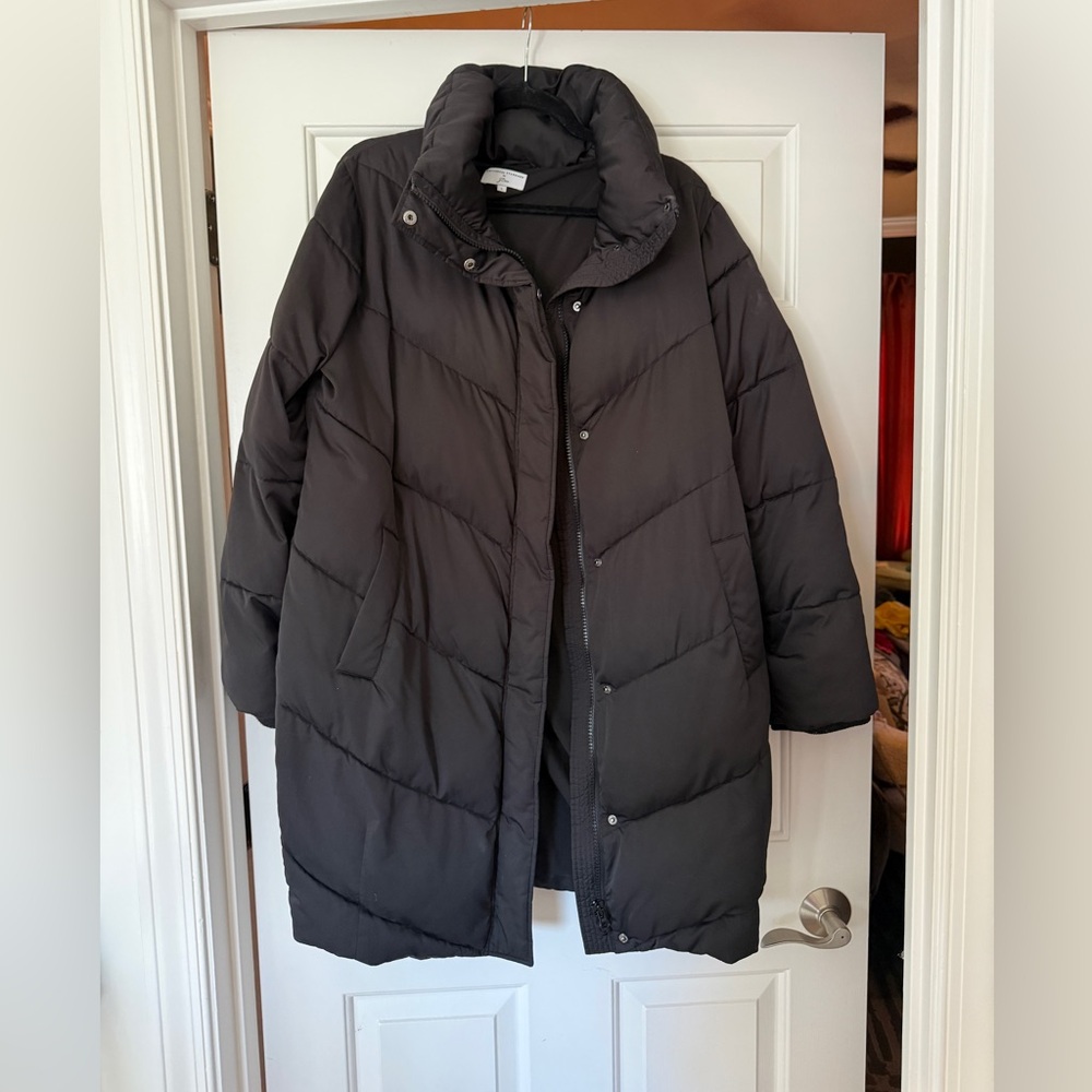 Universal Standard J Crew Women's Black Puffer Jacket